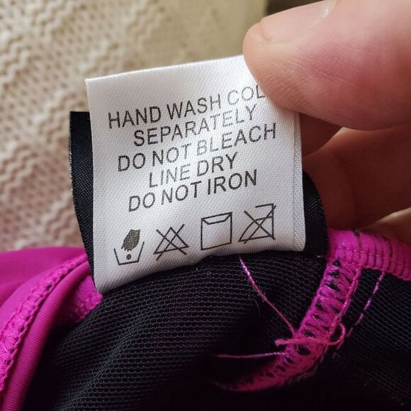 Shore Shapes Swimwear Ruched One Piece Swim Dress sz 8 - Picture 9 of 9